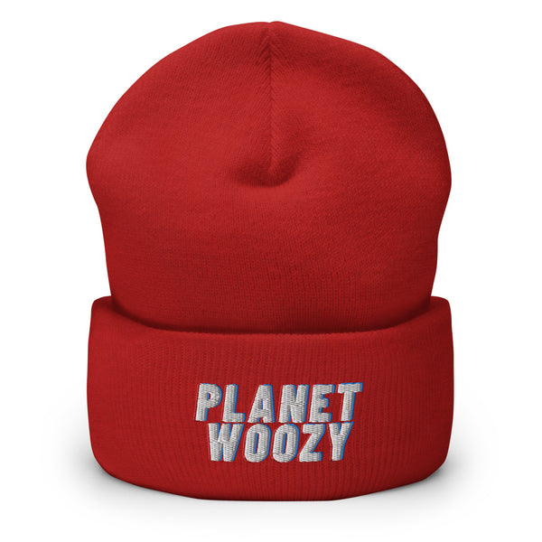 Planet Woozy Cuffed Beanie
